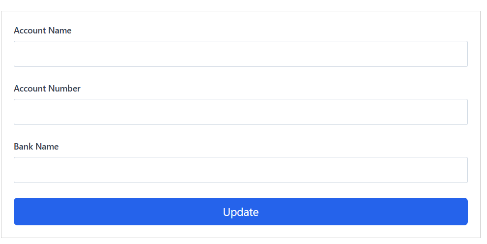 Payment details